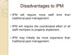 This is achieved by means of various management methods which reduces the use of chemical pesticides. Integrated Pest Management Ipm
