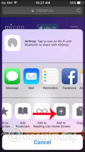 On android phones open the google chrome browser , while iphone phones open the safari browser. How To Create Application Icon On Iphone Ipad Without Jailbreak