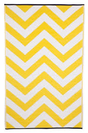 Transform your outdoor living space with a colorful or patterned outdoor rug. Buy Laguna Yellow Outdoor Rug Online In Australia Fab Habitat