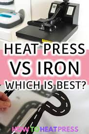 Heat Press Vs Iron Iron Vs Heat Press Which Is Best Heat Transfer Vinyl Projects Cricut Projects Vinyl Heat Transfer Vinyl Tutorial Cricut