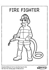 Fire fighter coloring pages for kids and parents, free printable and online coloring of fire fighter pictures. Free Printables For Your Kids Kidloland