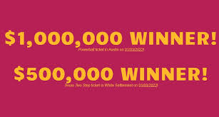 $1.5M won off 2 Texas Lottery tickets on first Monday of 2022