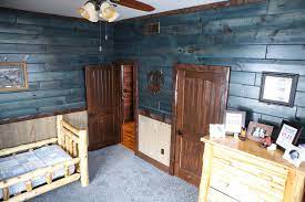 The home office is a room that needs to perfectly combine an elegant and sober interior with a pleasant and comfortable atmosphere. How To Make Wood Paneling Look More Modern Northern Log