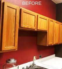 Liz helped us pick out a style and stain color that matched other cabinets in the space. Best Paint For Kitchen Cabinets Kitchen Cabinet Paint Colors Before After