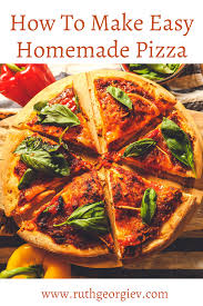 Easy Homemade Vegan Pizza How To Make Perfect Pizza Dough Recipe Rezept
