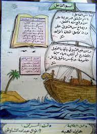 اسم الفاعل وسائل تعليمية مبتكرة learning arabic 2d and 3d shapes classroom board