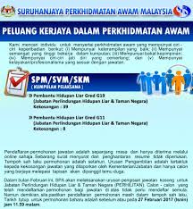 Jabatan perlindungan hidupan liar dan taman negara, perhilitan terengganu merampas pelbagai spesis hidupan liar yang. Jawatan Kosong Terkini Di Perhilitan Seluruh Negara Gaji Rm1 346 00 Rm4 008 00