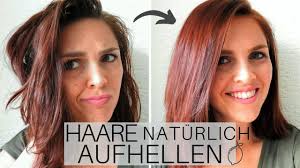 Haare aufhellen mit chemischen mitteln kann die haare stark angreifen und schädigen. Henna Gefarbte Haare Naturlich Aufhellen Geht Das Marahonig Youtube