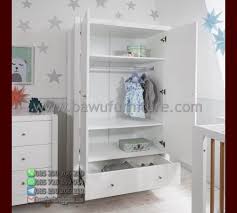 Harga lemari anak kayu yang kami jual kepada anda ini adalah harga produsen langsung dari jepara. Lemari Pakaian Anak Duco Putih Harga Jual Murah Bawu Furniture