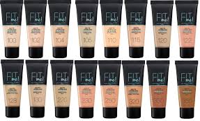 Check Out The Shades Of Maybelline Fit Me Matte Poreless