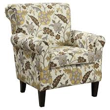 This Wildon Home Arm Chair Is A Charming Addition To Your Home You Can Make It The Centerpiece Of Your Ho Pattern Accent Chair Armchair Farmhouse Accent Chair