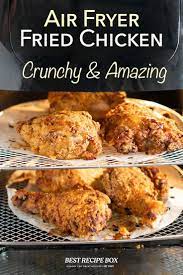 Air Fryer Fried Chicken Recipe Crispy Buttermilk Style Best Recipe Box Recipe In 2021 Air Fryer Fried Chicken Fried Chicken Recipes Recipes