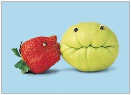 Morango Beijoqueiro Creative Food Art Funny Vegetables Funny Fruit