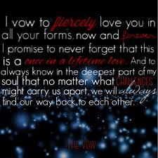 When you realize you want to spend the rest of your life with somebody, you want the rest of your life to start as soon as possible. Movie Quotes Wedding Vows Quotesgram