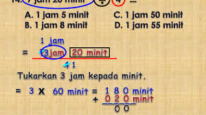 Tahun 6 Bahagi Masa Dan Waktu Youtube
