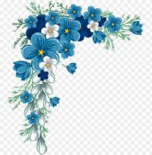 Beautiful Corner Layout Flower Border Flower Border Blue Flower Border Png Free Png Images Png Free Png Images In 2020 Flower Border Png Flower Border Blue Flower Arrangements
