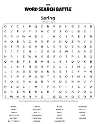 Feb 13, 2019 · today i have made some super fun and adorable free printable spring word scramble puzzles. Printable Spring Word Search