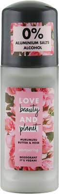Product details · our love beauty and planet aluminum free deodorant, argan oil and lavender 2.95 oz is an aluminum free deodorant with plant based deodorizers, . Love Beauty And Planet Deo Roll On Makeupstore De
