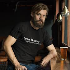 A ton of unofficial jackie daytona merchandise on etsy. Jackie Daytona Regular Human Bartender Just The Shirt Hand Printed T Shirts