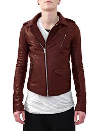 The Official Rick Owens Thread Rick Owens Owen Leather Jacket