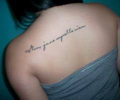 Not sure what you want to get? French Quotes Tattoo Designs Quotes Collection