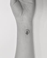 Black Cat On The Moon Tattoo Idea