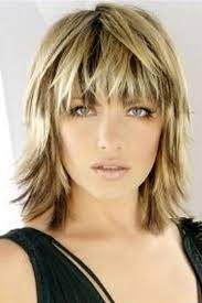 It imparts a very good texture to your tresses. Bangs Layered Blonde Haircut Straight Synthetic Hair Capless Wig 12 Inches Medium Choppy Hair Medium Length Hair Styles Medium Hair Styles