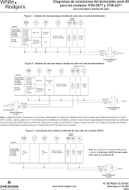 Click here configuration and typical wiring diagrams. White Rodgers 1f80 0471 Emerson Blue 4 Single Stage Thermostat Wiring Diagram