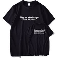 Billie Eilish Tshirt How To Fall Asleep Billie Eilish Merch Billie Eilish