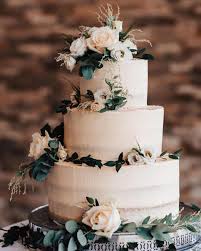 56 Simple Wedding Cakes You Can Do Yourself Simple Wedding Cake Spring Wedding Cake Wedding Cakes With Flowers
