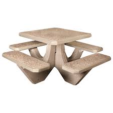 Maybe you would like to learn more about one of these? 4 Seat Square Concrete Table Set Wausau Tile