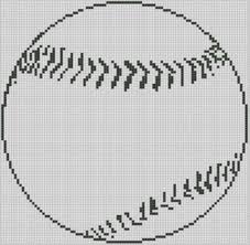 Free Online Cross Stitch Patterns Baseball Cross Stitch