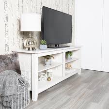 Sunbury Tv Stand For Tvs Up To 60 In 2020 Furniture Living Room Storage White Tv Stands