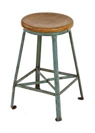 Enter your preference in the 'choice' column. Vintage American Industrial Angled Steel Four Legged Light Blue Enameled United States Postal Office Stool With Maple Wood Seat