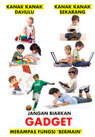Aku nampak setiap kali dia pegang handphone dia macam tenggelam dalam dunia sendiri. Kanak Kanak Sekarang Lebih Banyak Guna Gajet Untuk Bermain Itu Bukan Proses Yang Betul Pa Ma