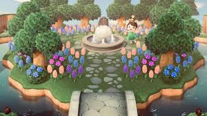 My Fairy Fountain In The Woods Animalcrossing In 2020 Animal Crossing Game New Animal Crossing Fairy Fountain