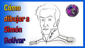 Caratulas para pintar y colorear Como Dibujar A Simon Bolivar How To Draw Simon Bolivar Youtube