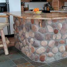 Just south of the gorgeous glacier national park. Cast Natural Manufactured River Rock Stone Veneer Siding At Menards