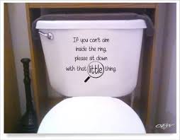 A collection of typical toilet rules and funny toilet quotes. Toilet Decal Funny Sayings For Toilet Seat If You Sprinkle Sticker Bathroom Humor Phrase Please Aim Guys Restroom Decal Man Cave Decor Bathroom Humor Funny Bathroom Decor Funny Bathroom Signs