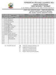 Check spelling or type a new query. Leger Daftar Nilai 2018 2019 Ganjil