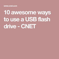 10 Awesome Ways To Use A Usb Flash Drive Flash Drive Usb Usb Flash Drive