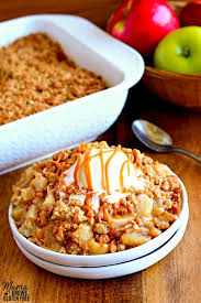 It can be so hard to make these dietary changes especially when it comes to desserts. Gluten Free Apple Crisp Dairy Free Option Mama Knows Gluten Free