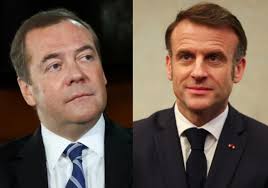 Medvedev mocks Macron over 'Russia threat to Europe' remark, calls him 'Micron'