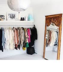 Homz collapsible 10 rod metal drying rack and clothes hanging rack for college dorm, bathroom, laundry room, apartment, and studio, silver. 40 Ways To Organize Your Closet From Pinterest Stylecaster Clothing Rack Open Closet Closet Inspiration
