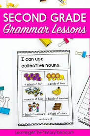 Grammar Activities For Second Grade In 2020 Grammar Lessons Second Grade Part Of Speech Noun