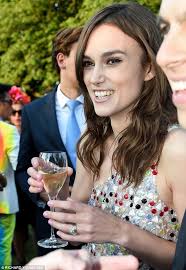 Keira Knightley and James Righton head to the Groucho Club