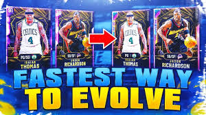 In fact, the card you get for reaching 750 cards in the collector level feature is an evolution isaiah thomas card that starts out as an amethyst and evolves to diamond, then. Fastest Evolution Method For Evo Cards In Nba 2k20 Myteam Youtube