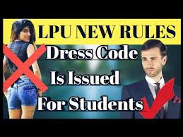New Dress Code Of Lpu Lovely Professional University Lpu Dress Code For Girls Boys In Lpu Youtube