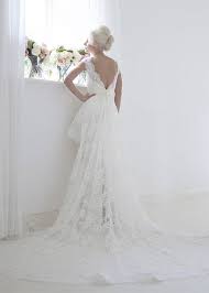 A sleeveless wedding dress with a high neckline is a decidedly fresh bridal look and quite flattering in terms of silhouette no matter your body type. Straight Wedding Dress Stunning Full Lace Wedding Dress With Built In Lace Train