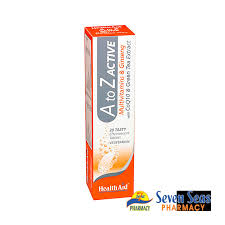 Has vitamin c, electrolytes & other nutrients. Healthaid A To Z Active Effervescent Tablets 1x20 Seven Seas Pharmacy Pakistan Online Pharmacy Lahore